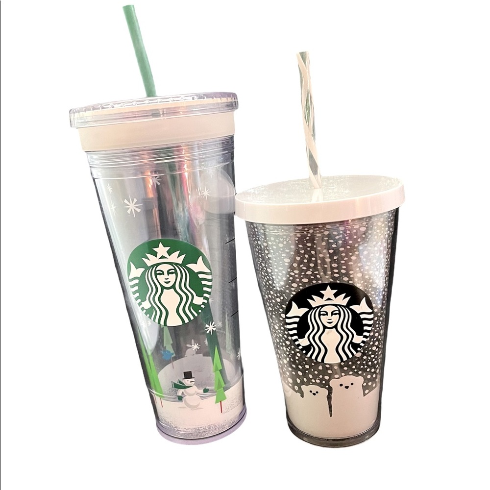 2 Starbucks Christmas Cups